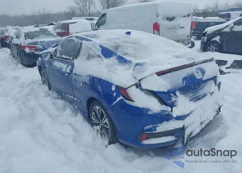 2018 Honda Civic Ex-T z USA, uszkodzony, nr VIN 2HGFC3B3XJH351796